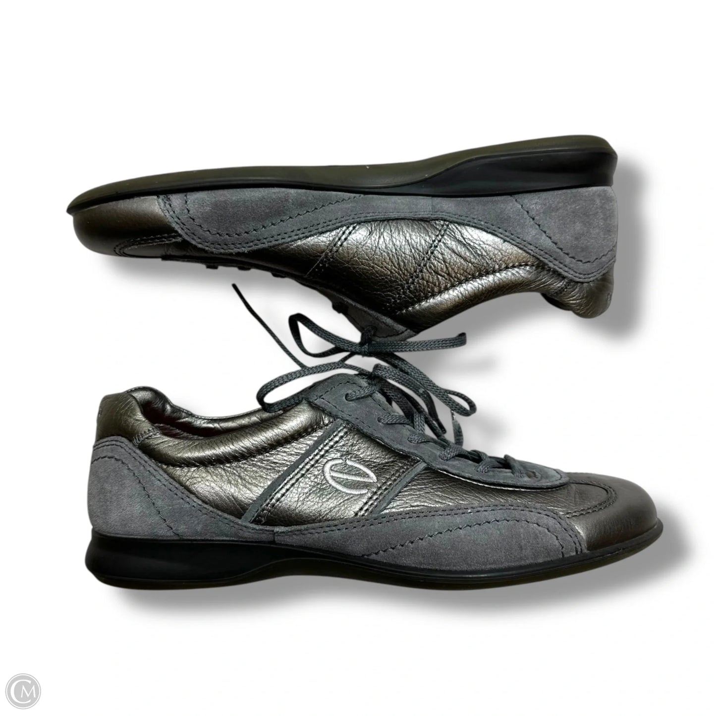 Shoes Sneakers By Ecco In Silver size 41