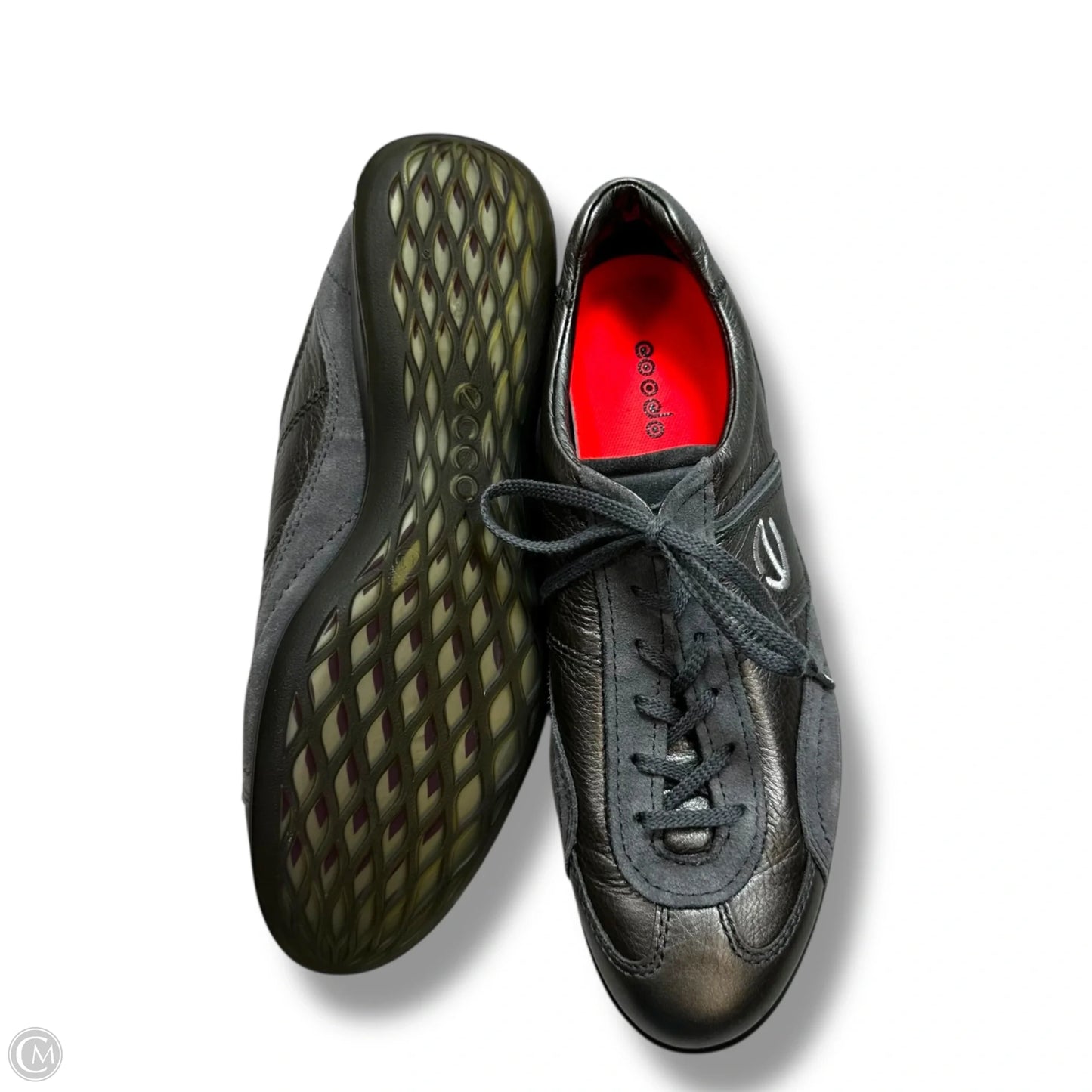 Shoes Sneakers By Ecco In Silver size 41