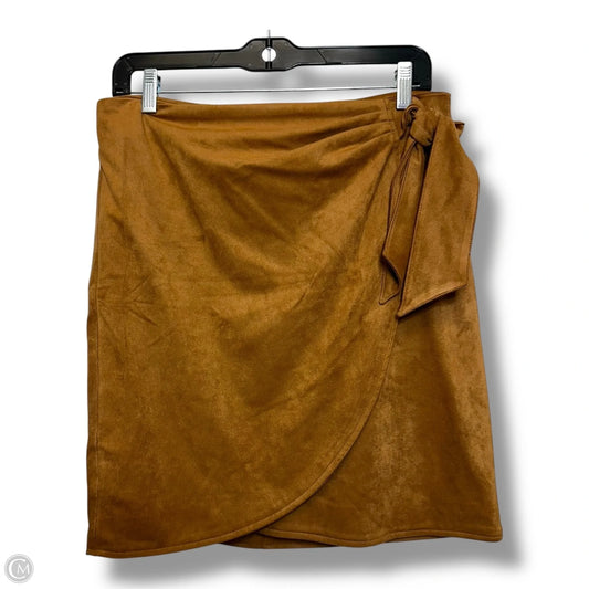 Skirt Mini & Short By Loft In Tan, Size: 8