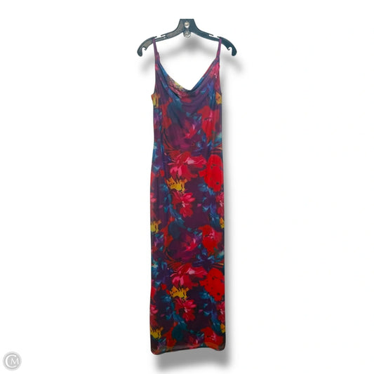 Dress Casual Maxi By Cmf In Floral Print, Size: M