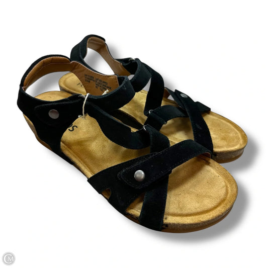 Sandals Flats By White Mountain In Black, Size: 6.5
