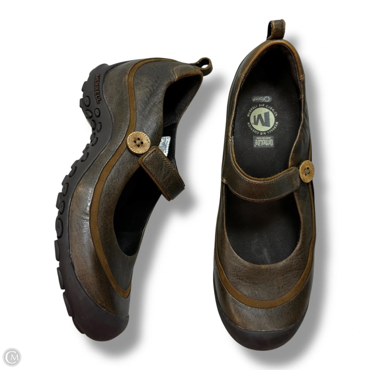 Shoes Flats By Merrell In Brown, Size: 8.5