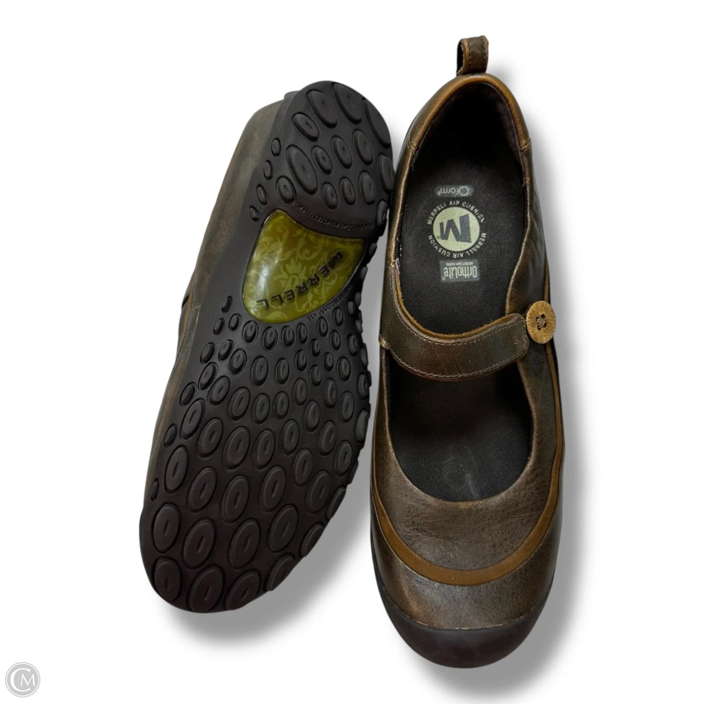 Shoes Flats By Merrell In Brown, Size: 8.5