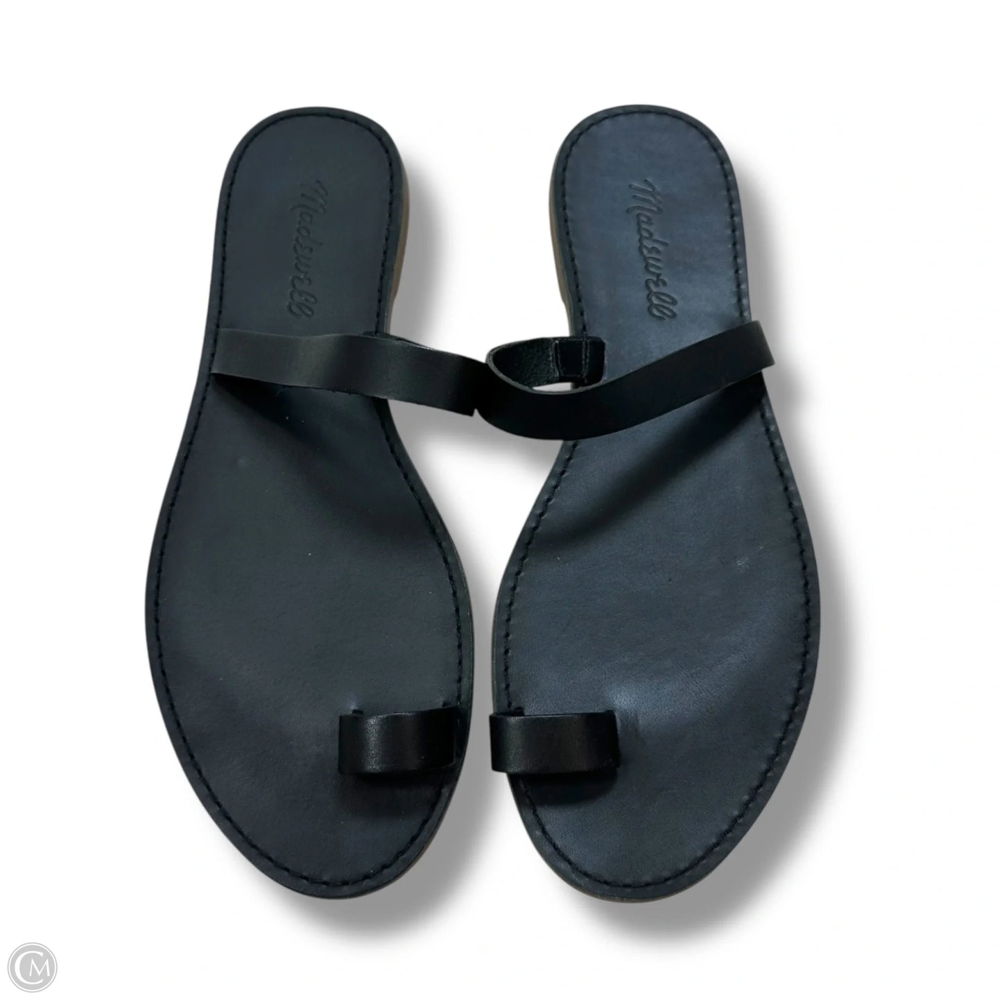 Sandals Flats By Madewell In Black, Size: 8