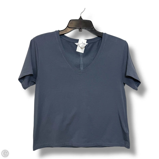 Athletic Top Short Sleeve By Athleta In Grey, Size: Xs