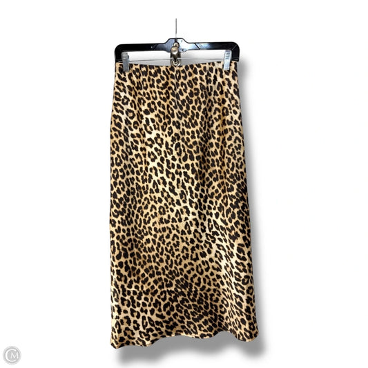 Skirt Midi By H&m In Animal Print, Size: S