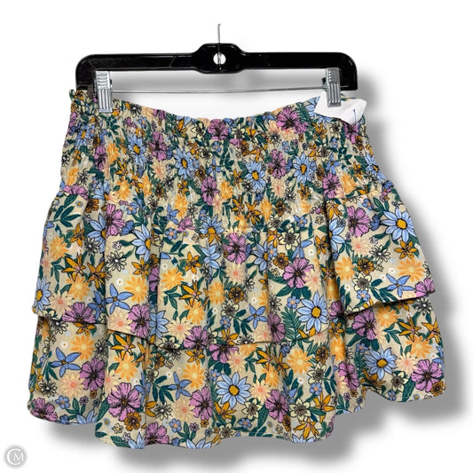 Swimwear Cover-up By Cmf In Floral Print, Size: L