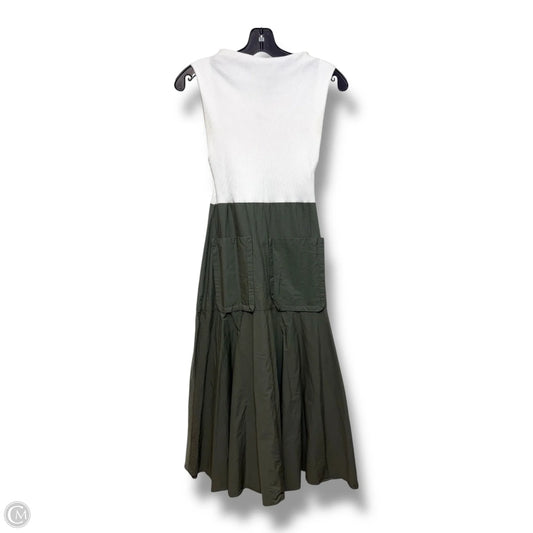 Dress Casual Midi By Zara In White, Size: S