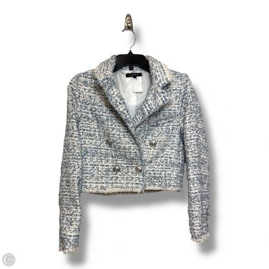 Blazer By Clothes Mentor In Blue, Size: Xs
