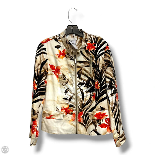 Blazer By Chicos In Multi-colored, Size: S