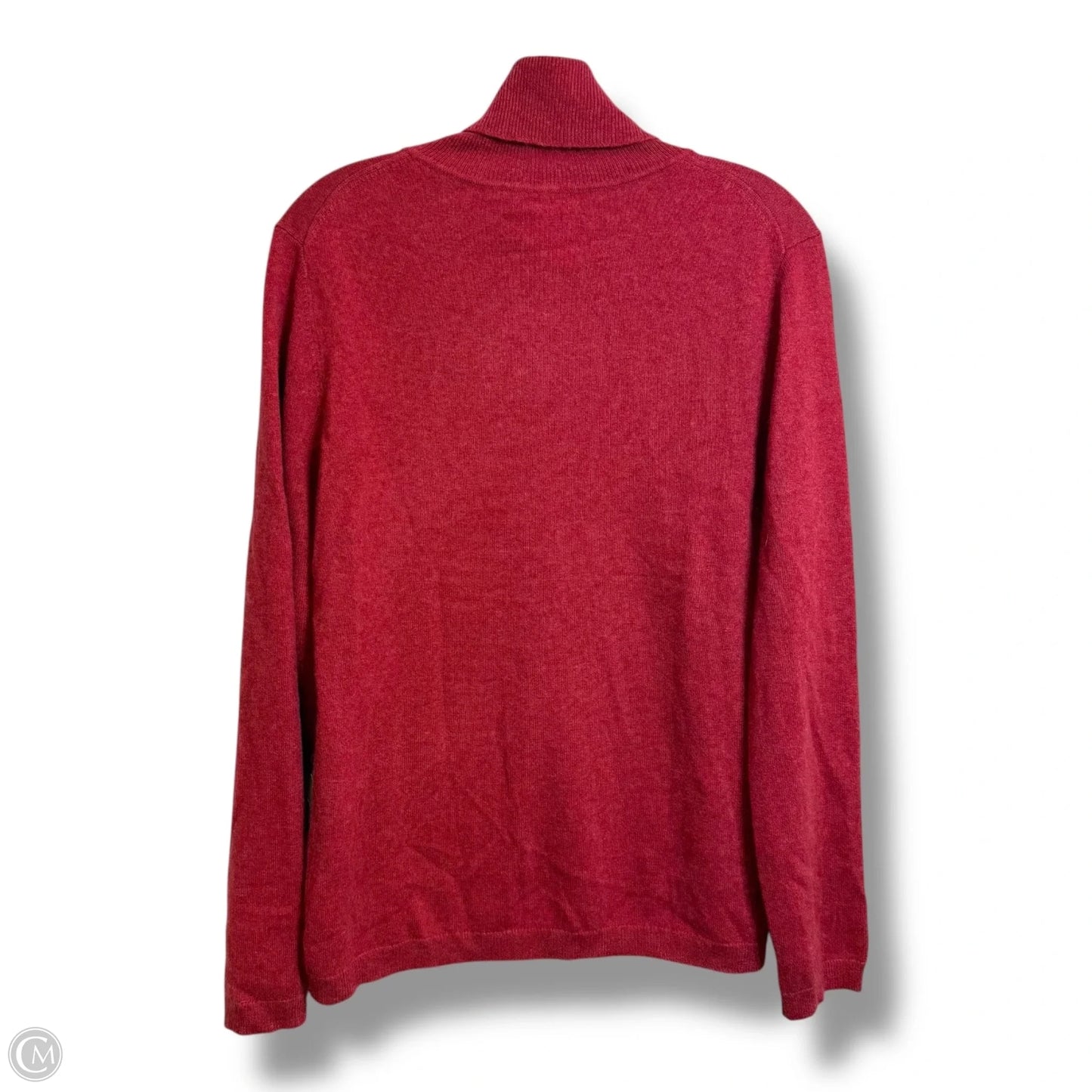 Sweater By Garnet Hill In Red, Size: L
