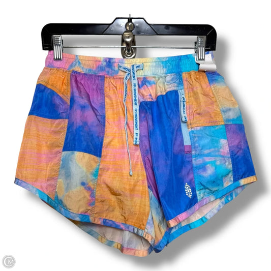 Athletic Shorts By Free People In Rainbow Print, Size: Xs