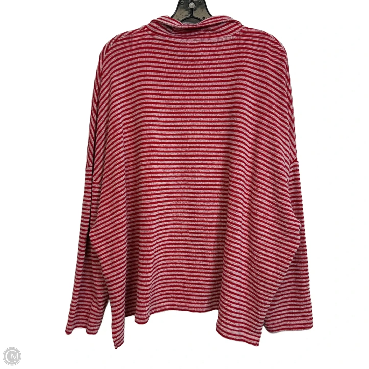 Top 3/4 Sleeve By Splendid In Striped Pattern, Size: L