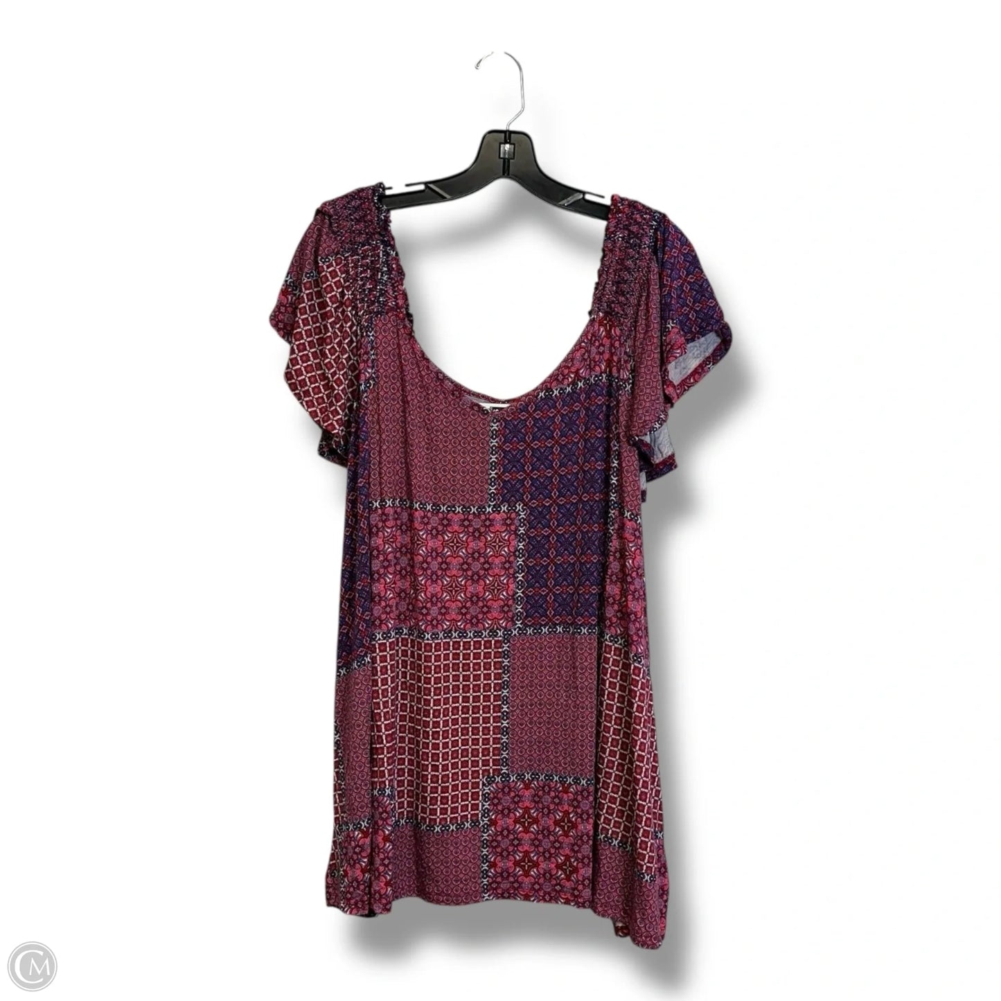 Top Short Sleeve By Torrid In Floral Print, Size: 3x