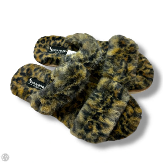 Sandals Flats By Koolaburra By Ugg In Animal Print, Size: 8