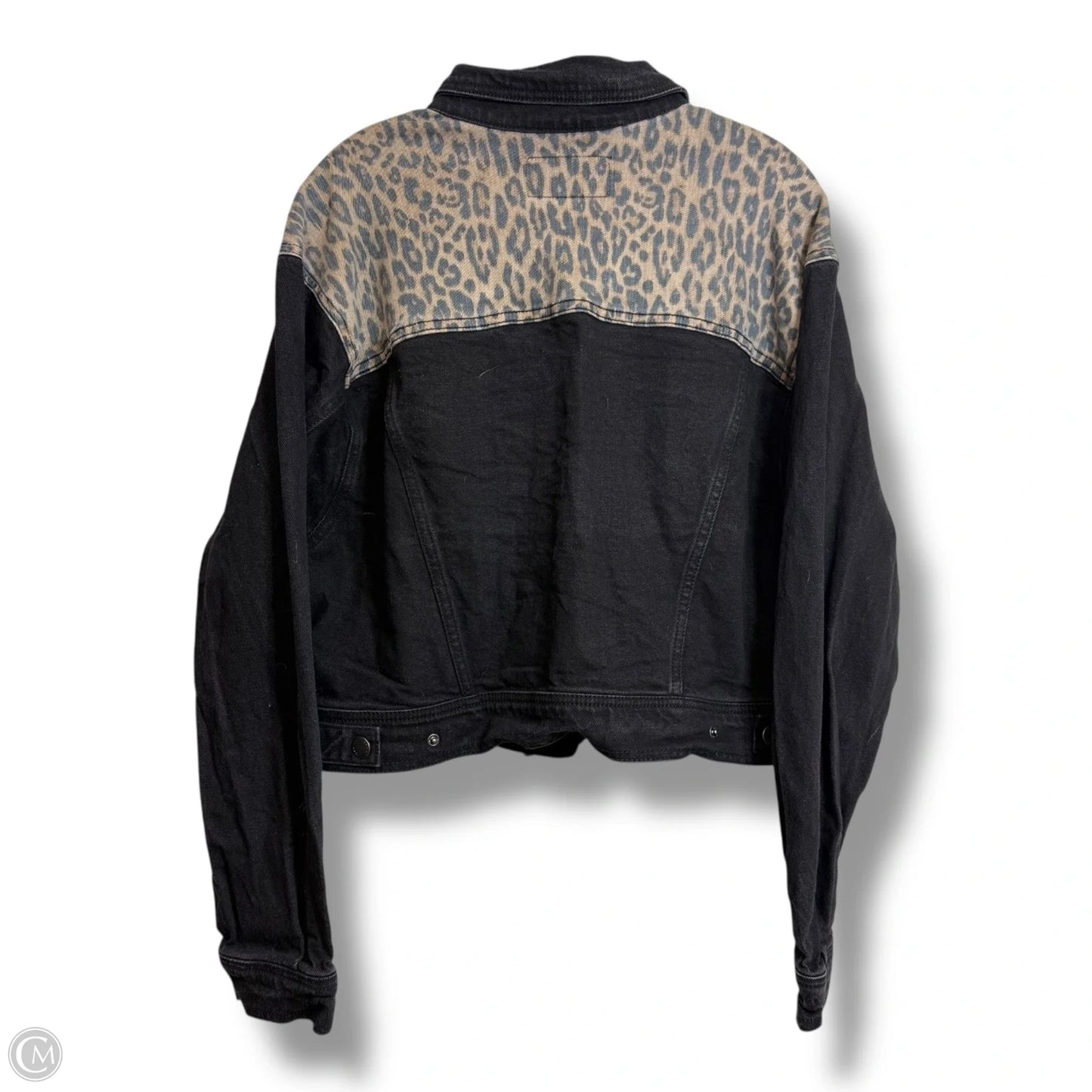 Jacket Denim By Torrid In Animal Print, Size: 2x