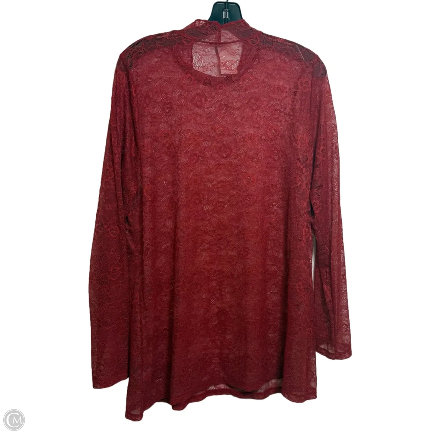 Top Long Sleeve Basic By Torrid In Red, Size: 2x