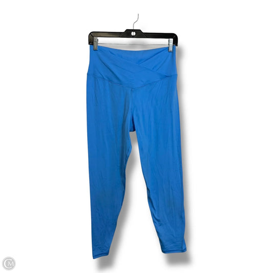 Athletic Leggings By Aerie In Blue, Size: Xl