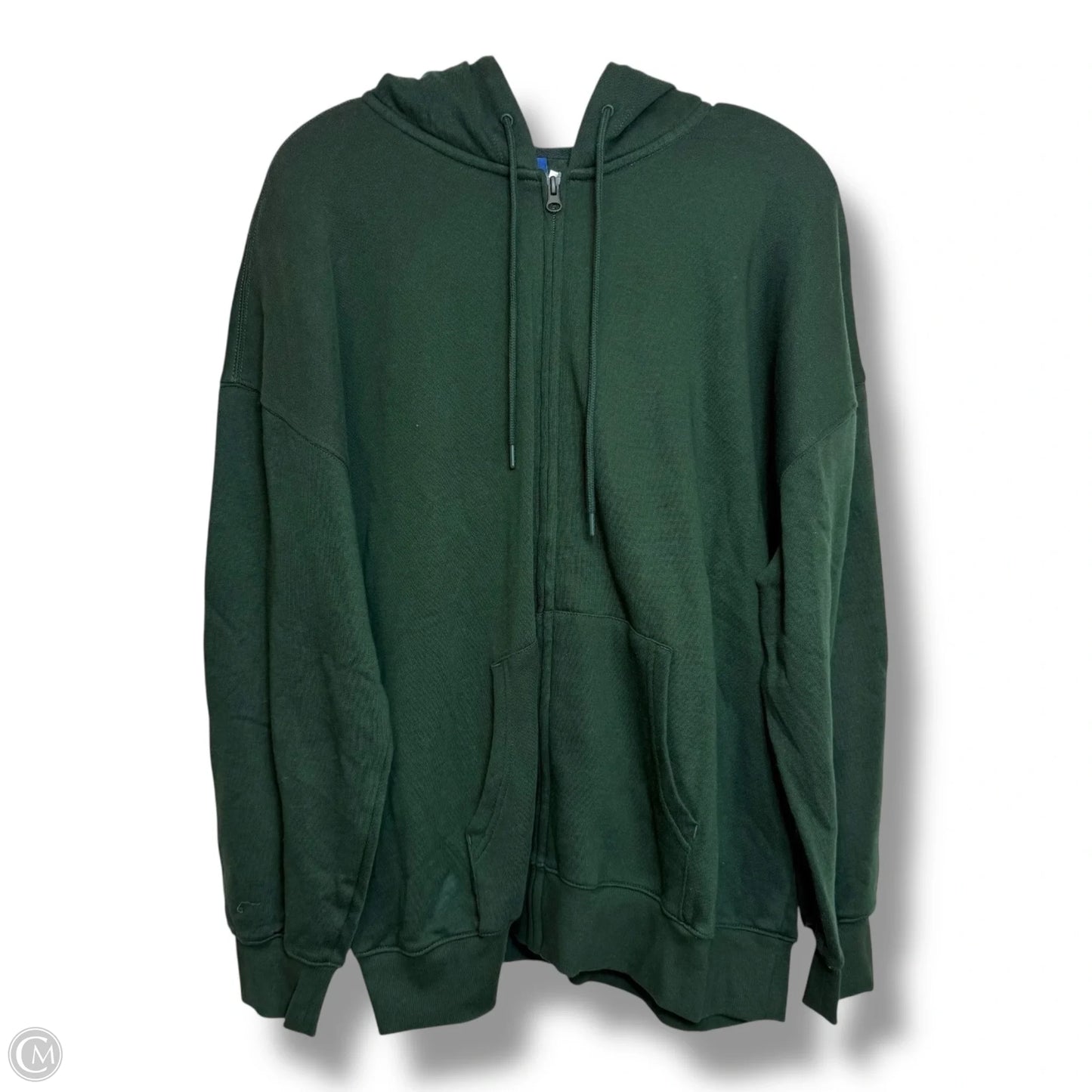 Sweatshirt Hoodie By Old Navy In Green, Size: M