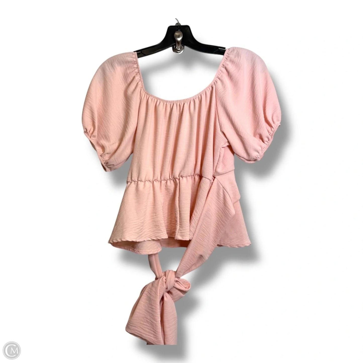 Top Short Sleeve By Altard State In Pink, Size: M