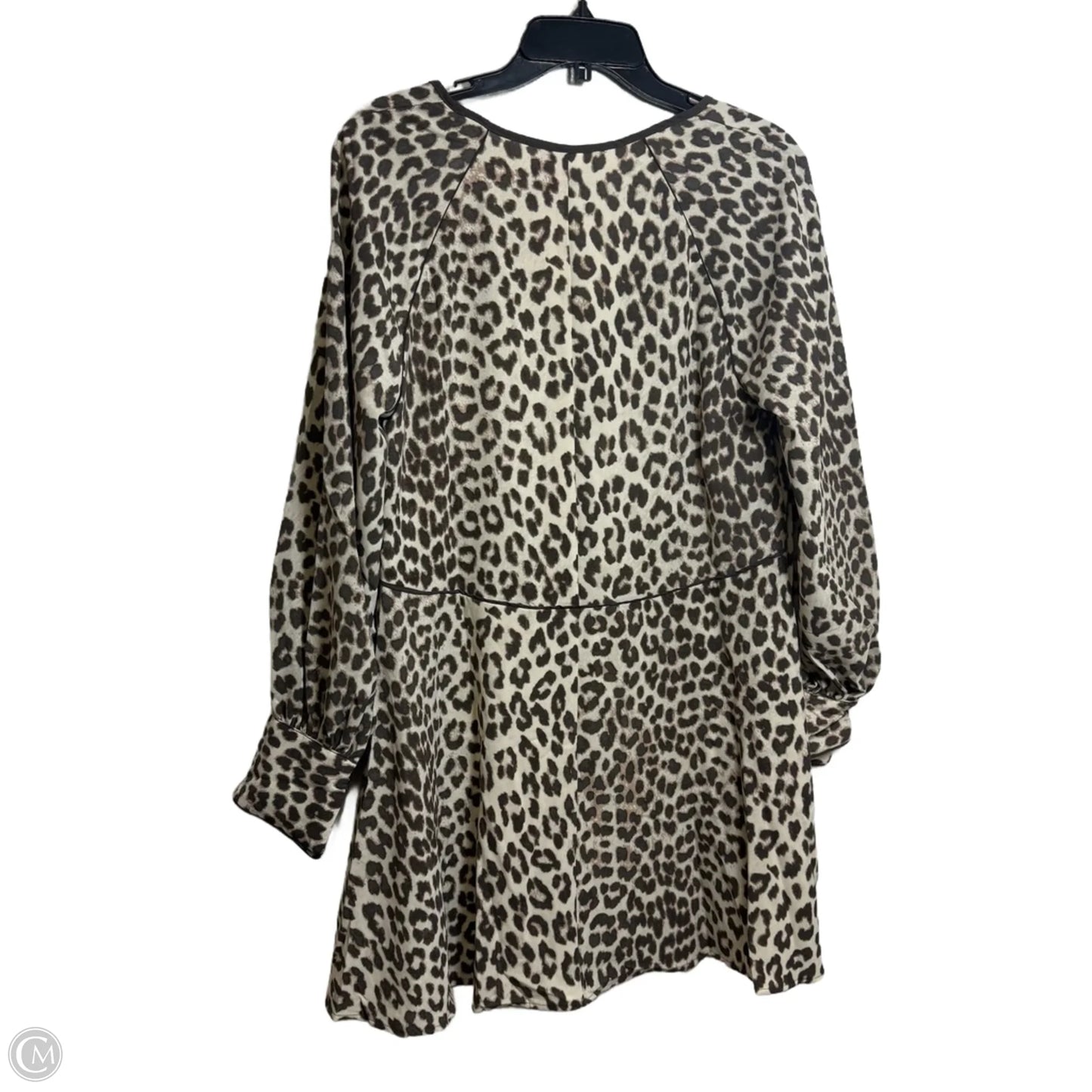 Dress Casual Short By H&m In Animal Print, Size: M