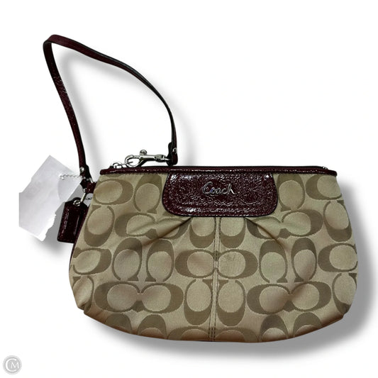 Wristlet Designer By Coach, Size: Medium