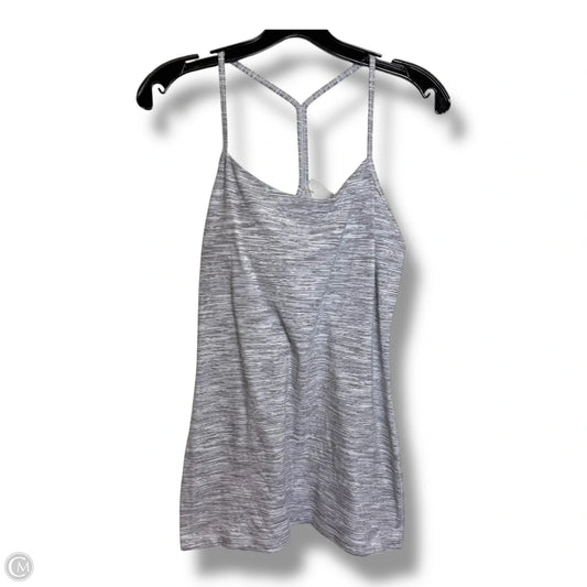 Athletic Tank Top By Lululemon In Grey, Size: S