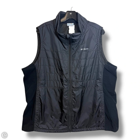 Vest Puffer & Quilted By Columbia In Black, Size: 1x
