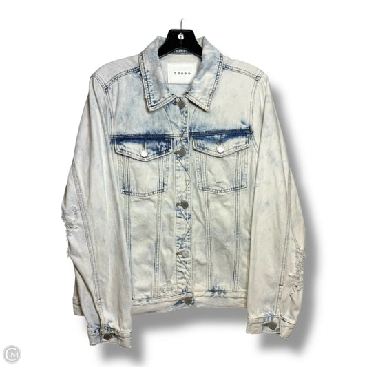 Jacket Denim By Blanknyc In Blue Denim, Size: L