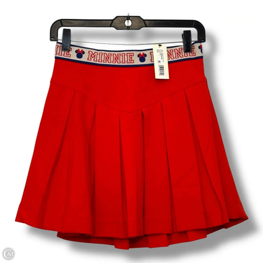 Minnie Mouse Disney Skirt Mini & Short By Cmf In Red, Size: S