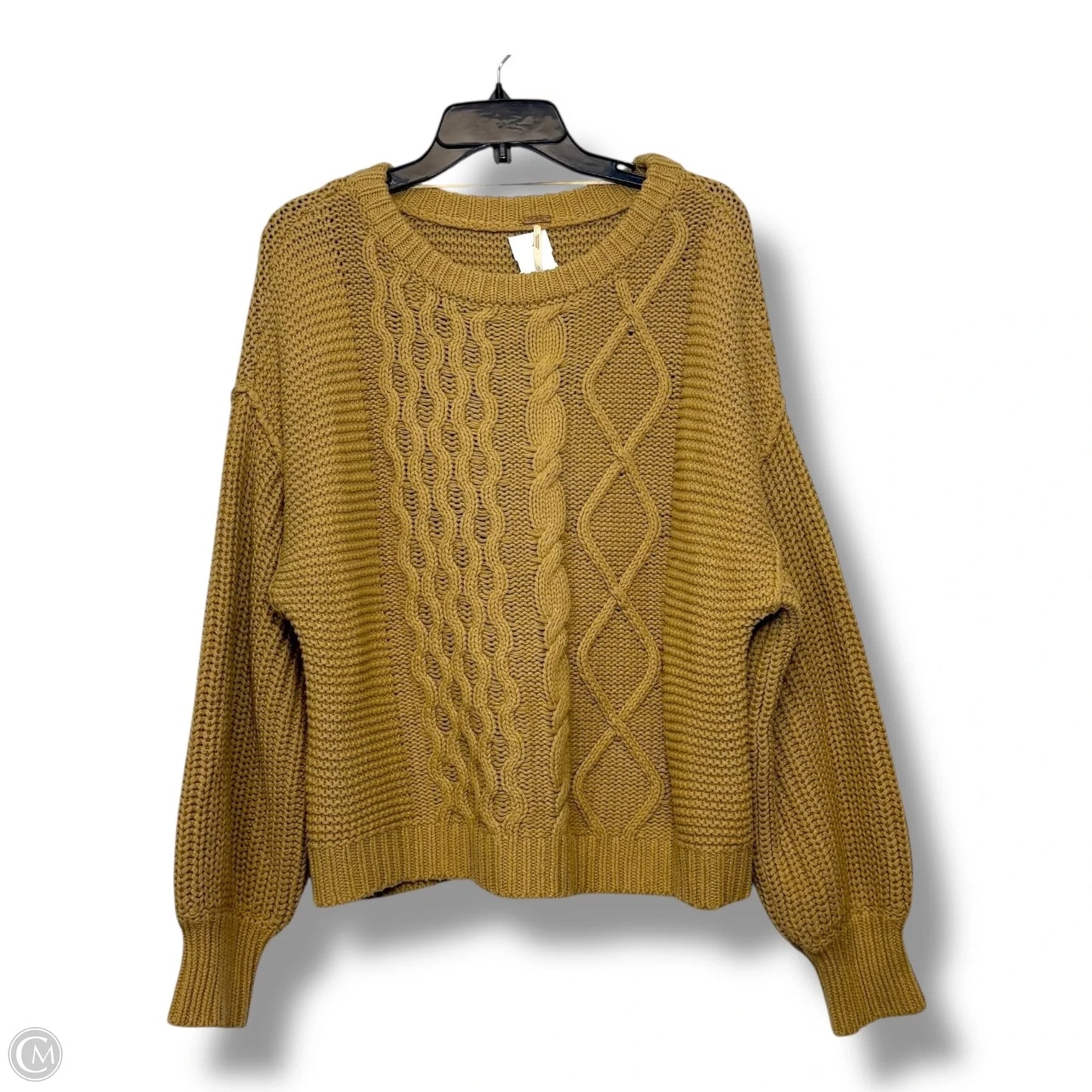 Sweater By Free People In Gold, Size: S