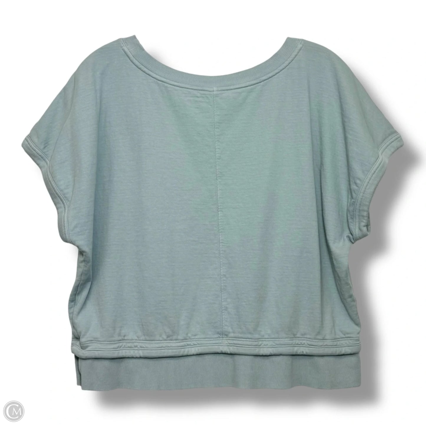 Athletic Top Short Sleeve By Athleta In Blue, Size: Xs