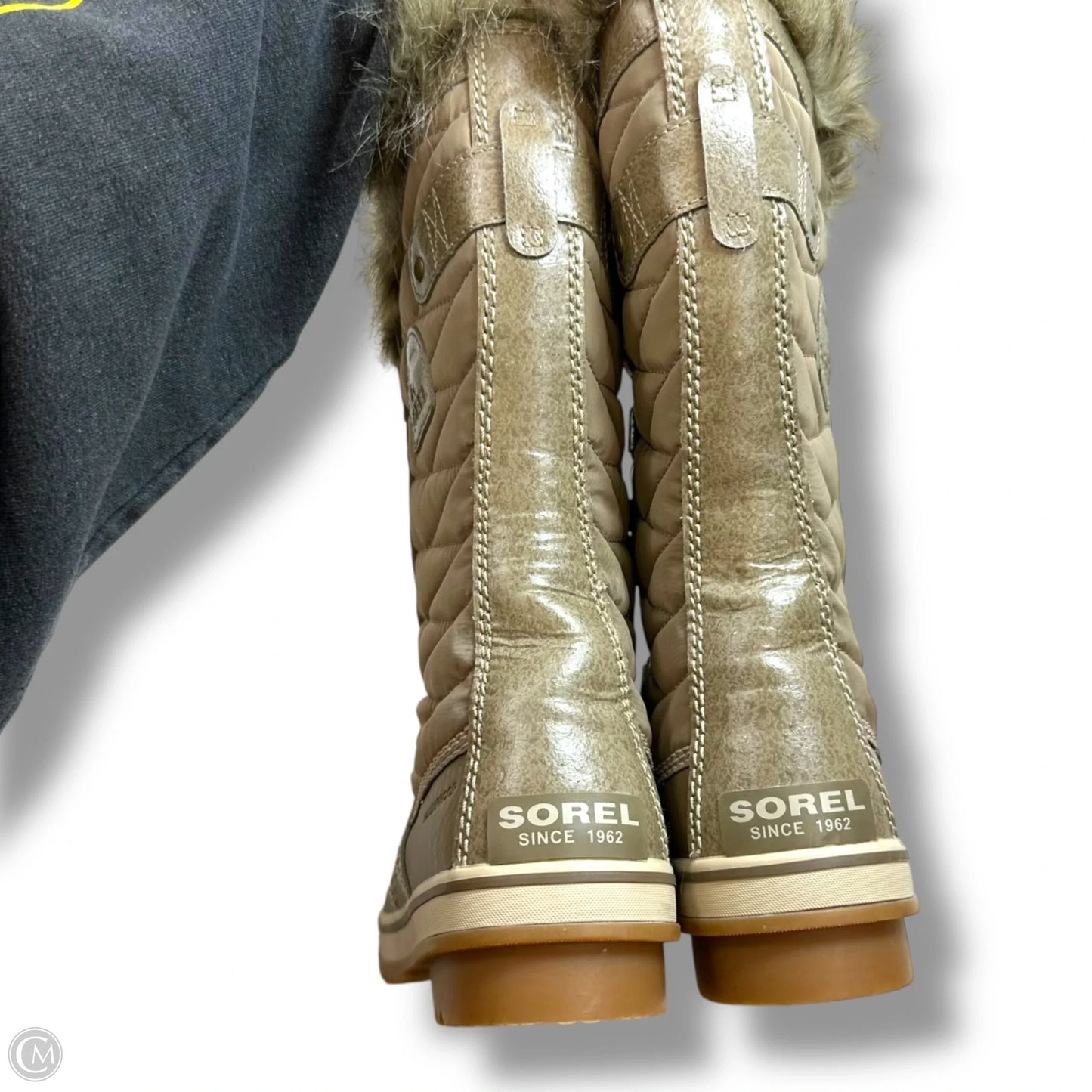 Waterproof Boots Snow By Sorel In Tan, Size: 10