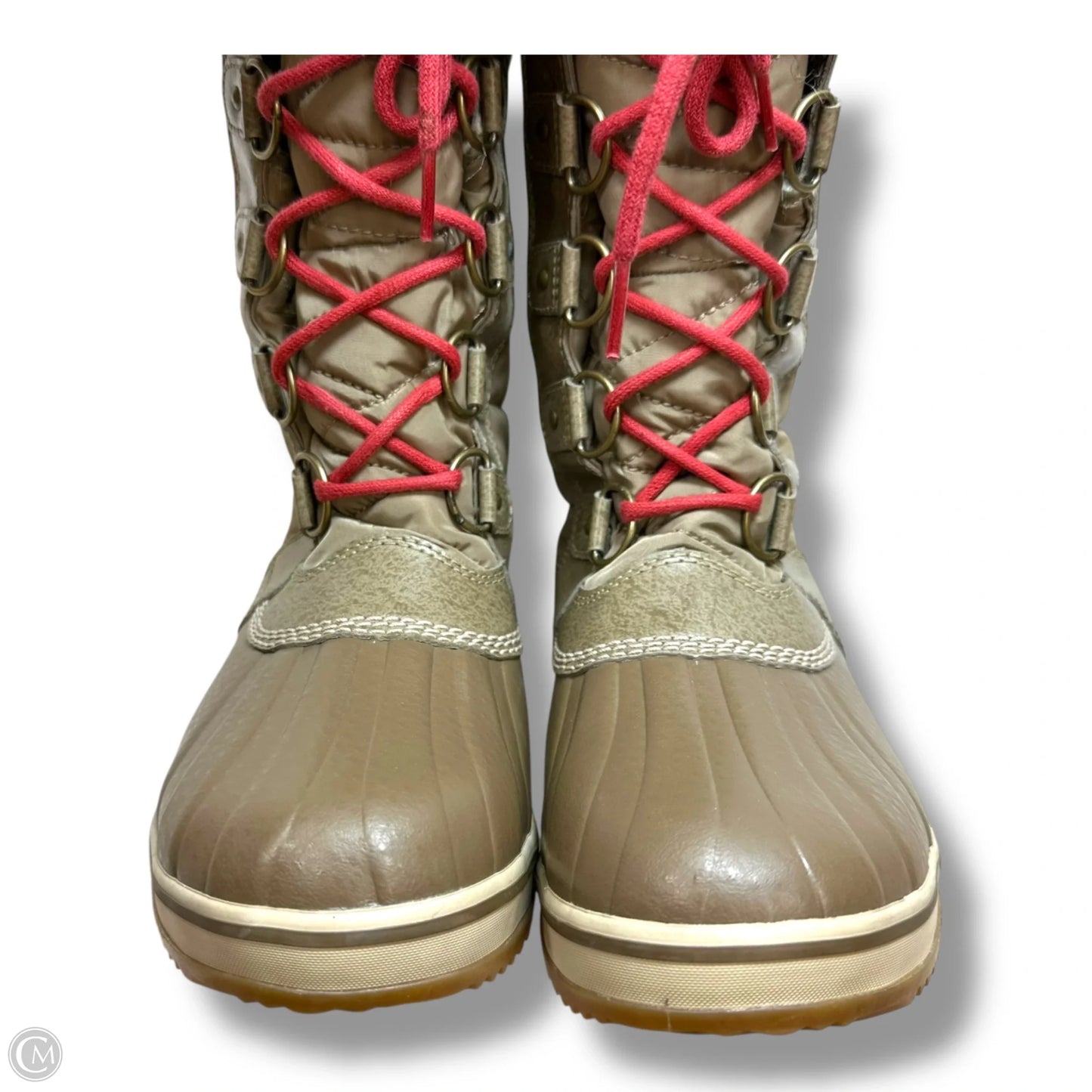 Waterproof Boots Snow By Sorel In Tan, Size: 10