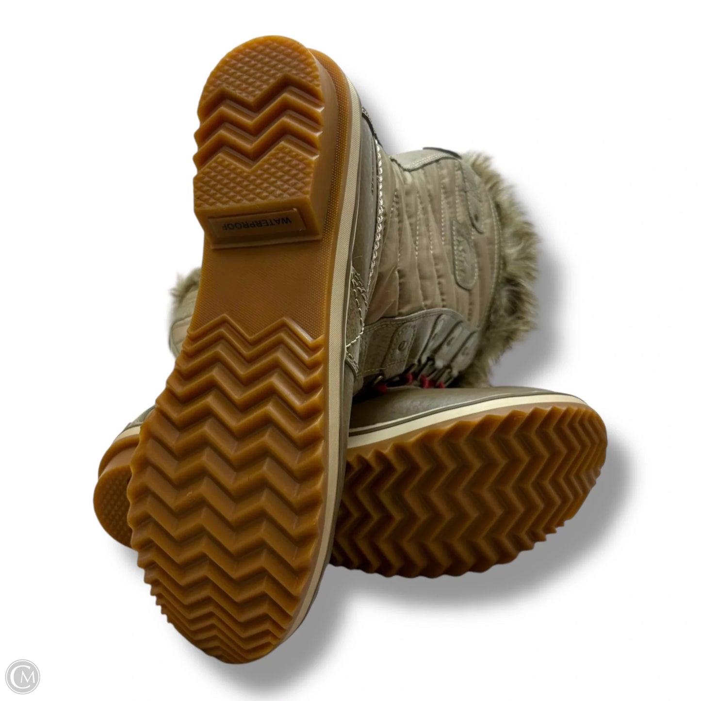 Waterproof Boots Snow By Sorel In Tan, Size: 10