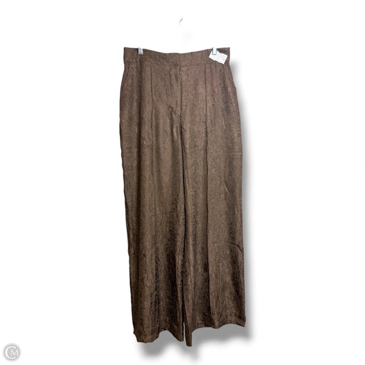 Pants Wide Leg By House Of Harlow In Brown, Size: M
