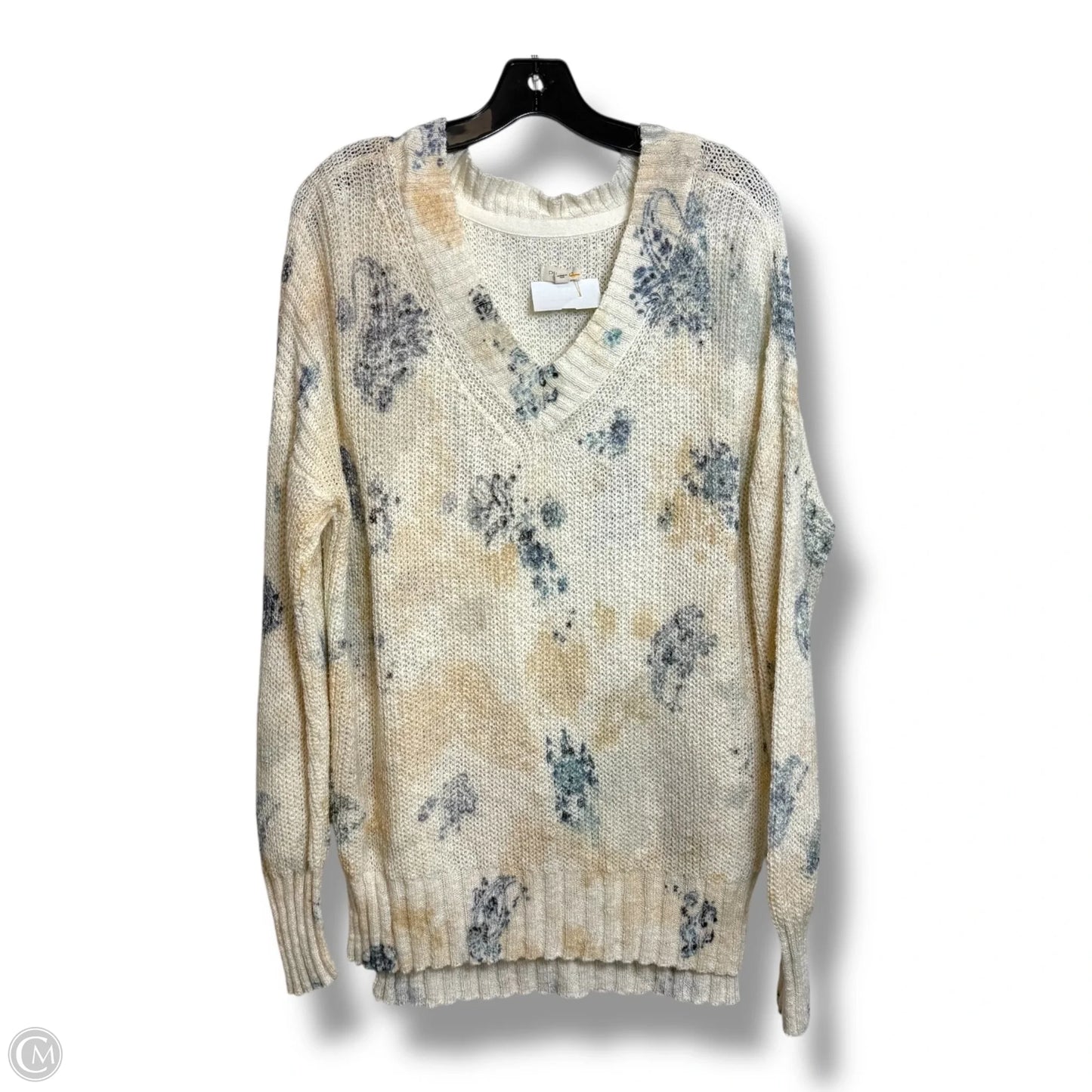 Sweater By Pilcro In Floral Print, Size: S