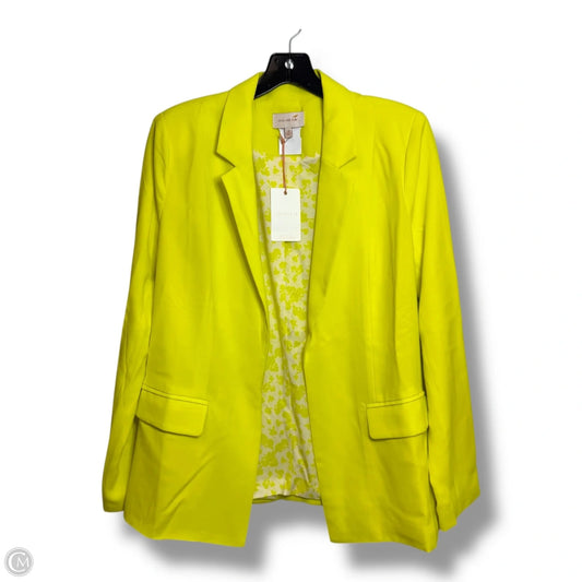 Blazer By Skies Are Blue In Yellow, Size: M