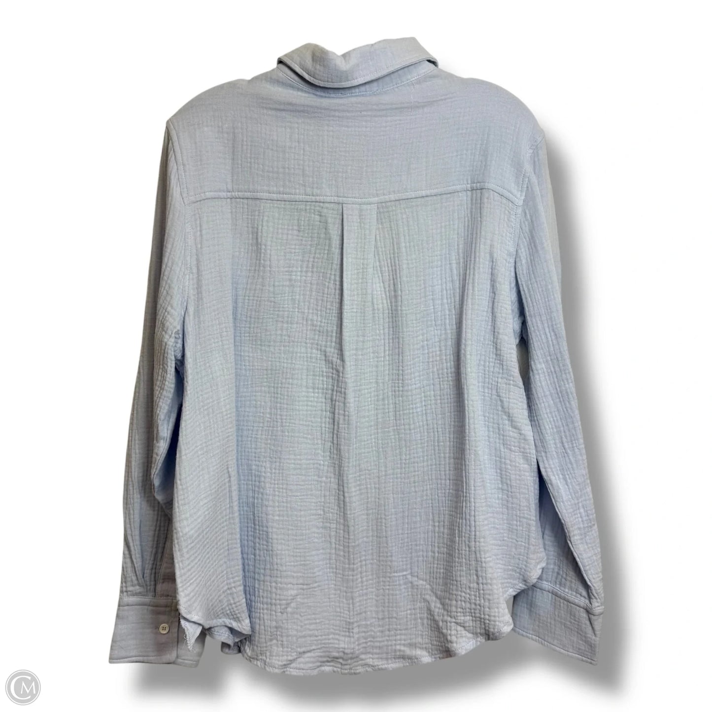 Blouse Long Sleeve By 143 Story In Blue, Size: S