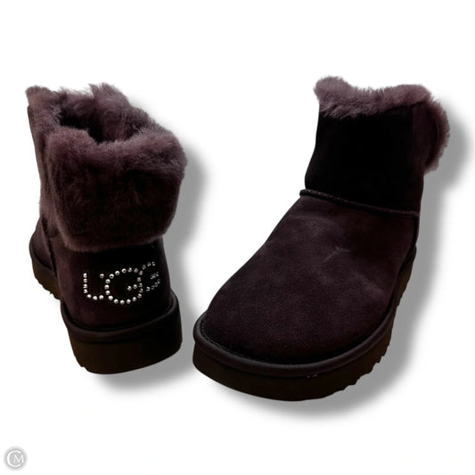 Boots Designer By Ugg In Purple, Size: 9