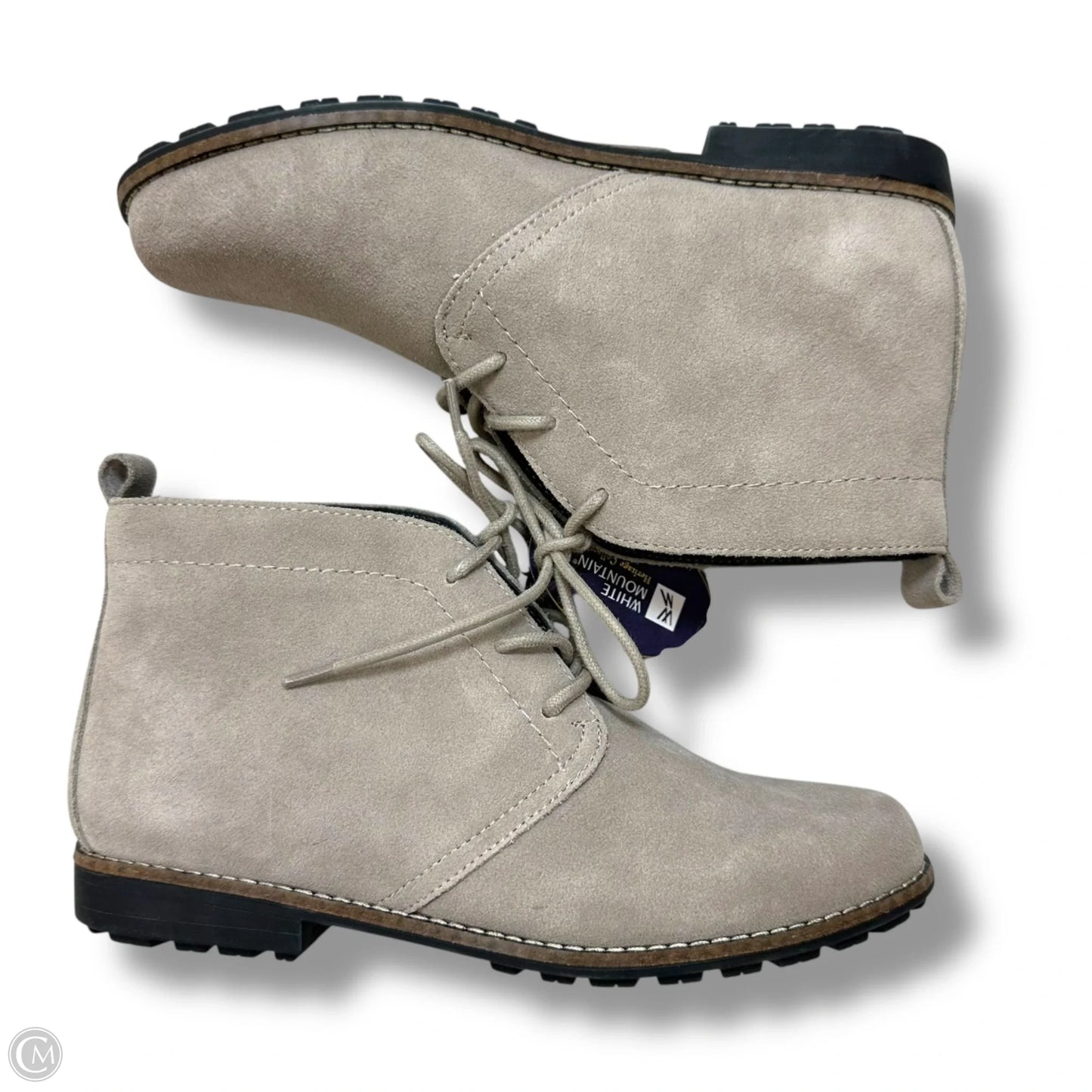 Boots Ankle Flats By White Mountain In Taupe, Size: 6.5
