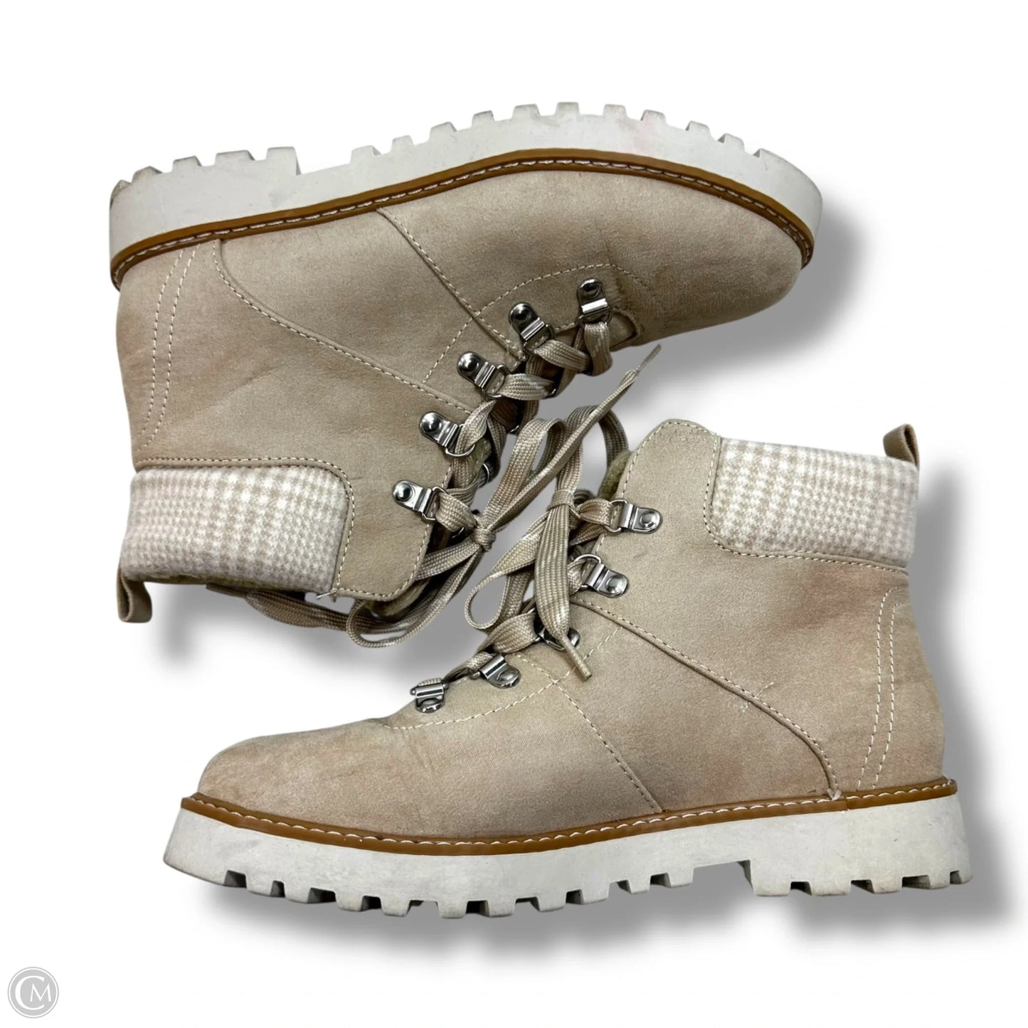 Boots Ankle Flats By Sonoma In Tan, Size: 8