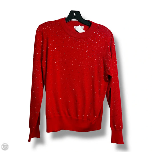 Sweater By Nanette By Nanette Lepore In Red, Size: L