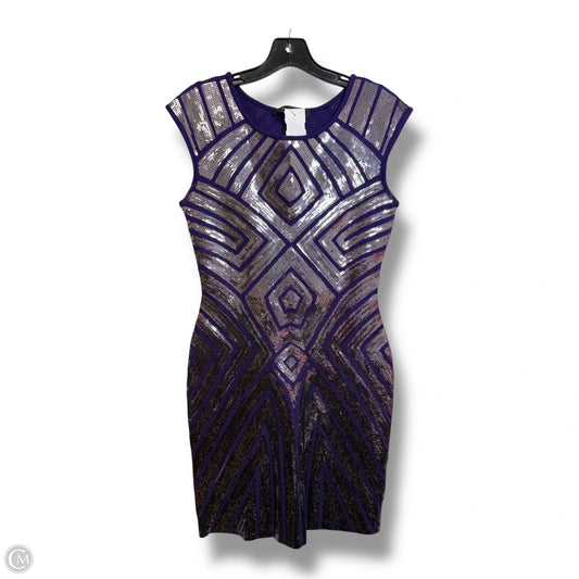 Dress Party Short By Bcbgmaxazria In Purple, Size: S