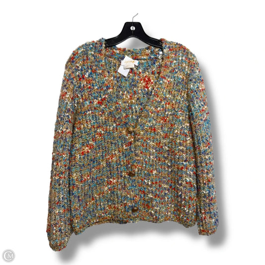 Cardigan By Clothes Mentor In Multi-colored, Size: M