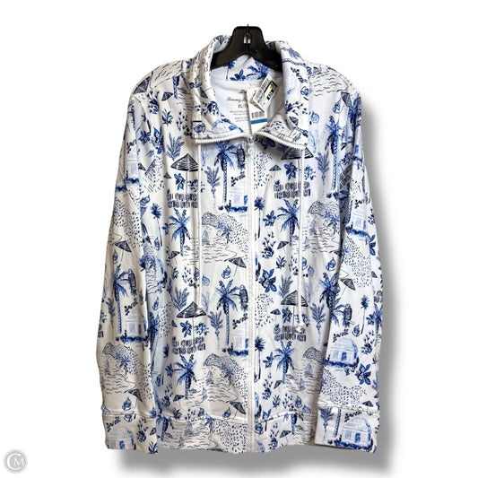 Jacket Other By Tommy Bahama In Blue & White, Size: Xl
