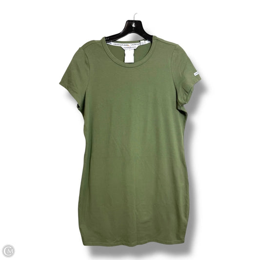 Dress Casual Short By Calvin Klein Performance In Green, Size: L