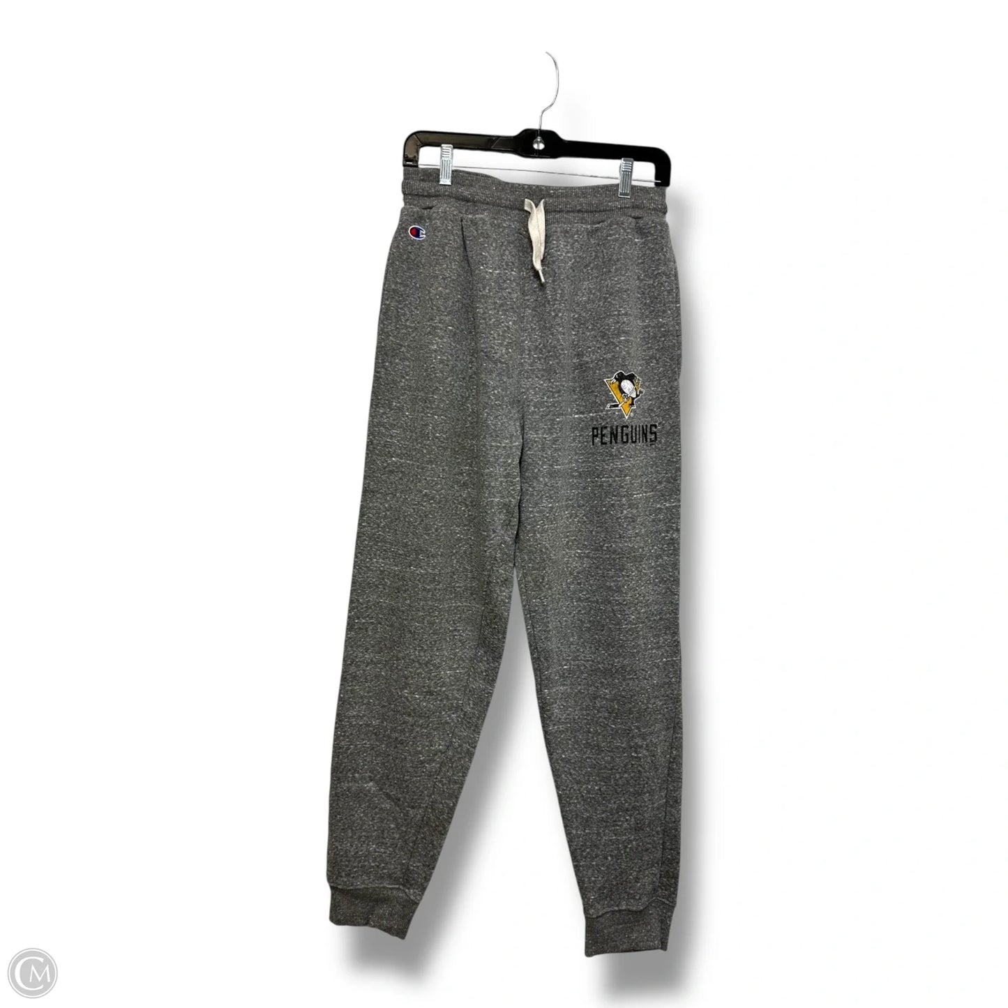 Pittsburgh Penguins sweatpant Joggers By Champion In Grey, Size: M