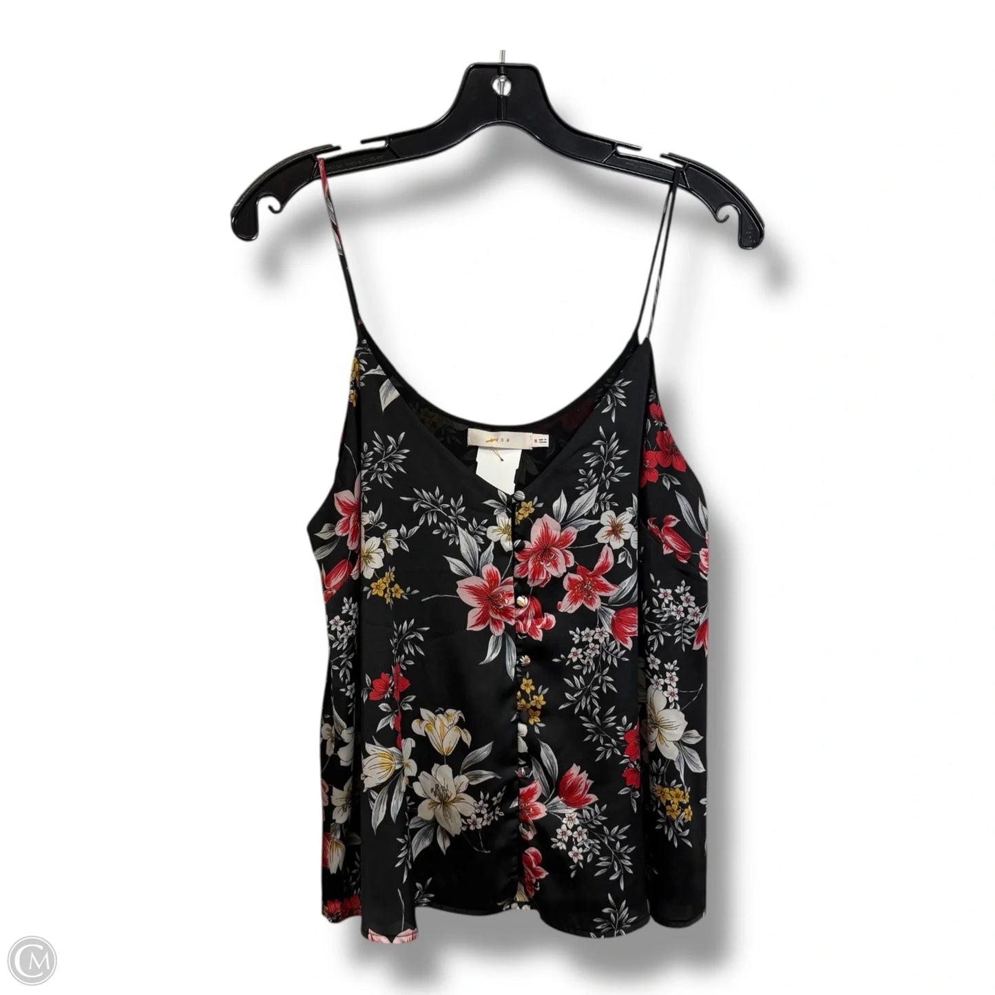 Tank Top By Lush In Floral Print, Size: M