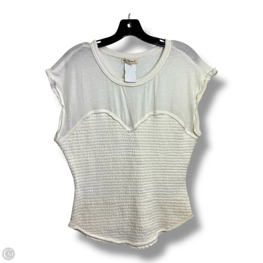 Top Sleeveless By We The Free In Ivory, Size: M